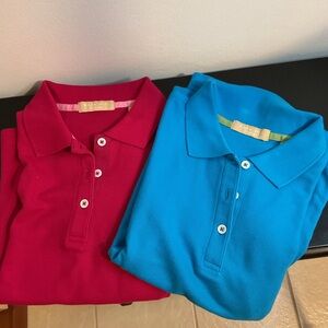 Kate Hill Collared Polo Tshirt Set